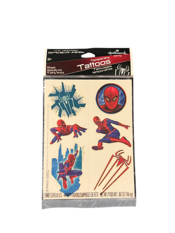 Spider-man Temporary Tattoos