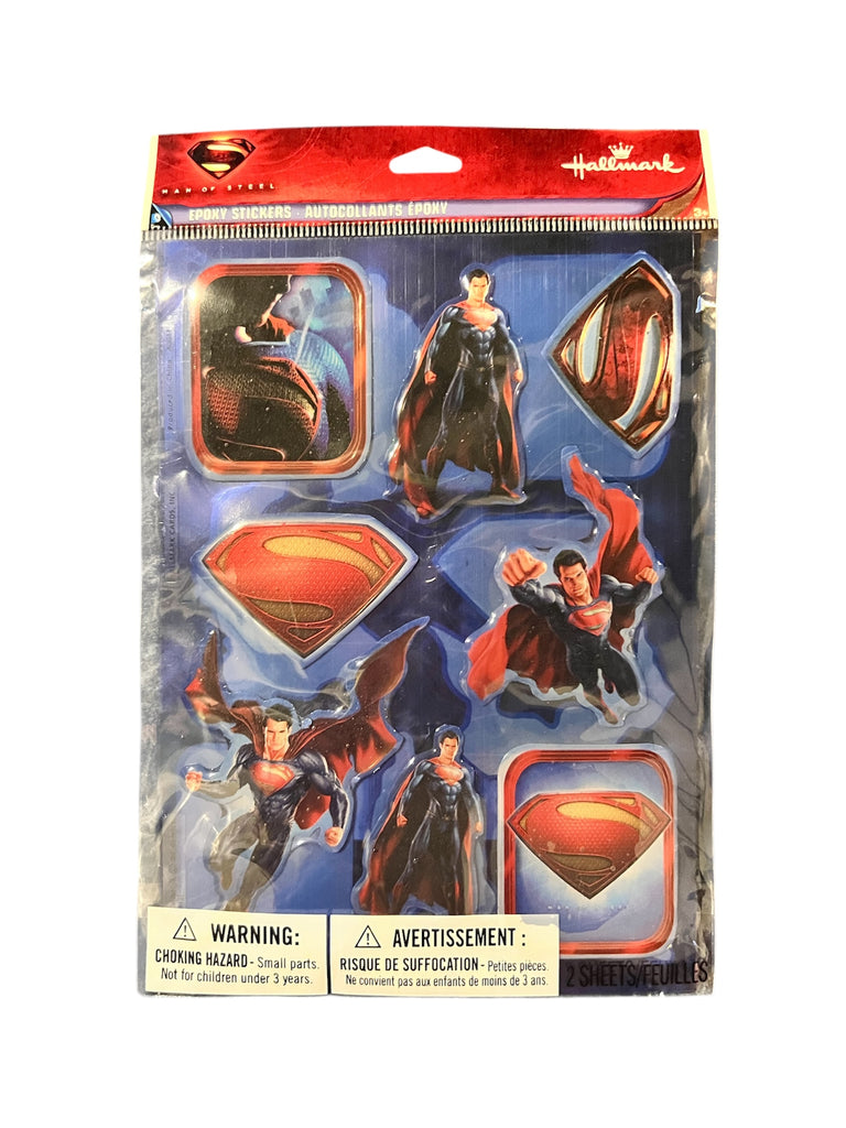 Superman Epoxy Stickeroni Stickers