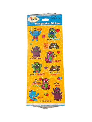 So So Happy Holographic Stickeroni Stickers