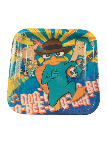 Phineas & Ferb Agent P Dinner Plates
