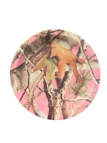 Havercamp Pink Camo Dessert Plates