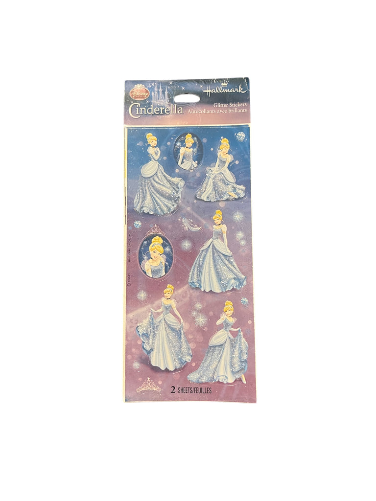 Cinderella Glitter Stickeroni Stickers