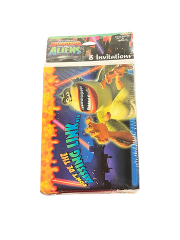 Monster VS Alien Invitations