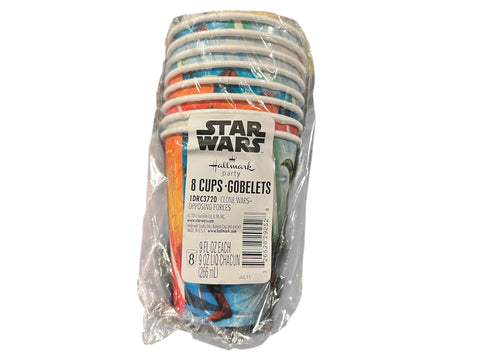 Star Wars The Clone Wars Opposing Forces Party Cups