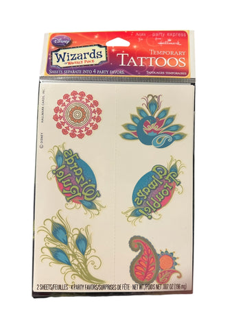 Disney Wizards of Waverly Place Temporary Tattoos