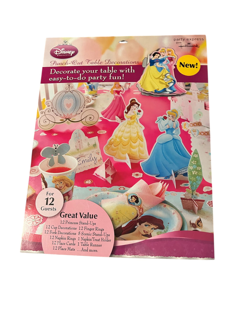 Disney Princess Punch-Out Table Decorations
