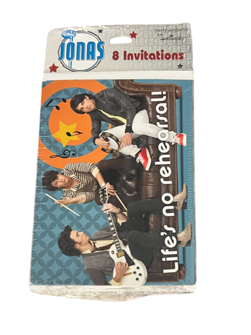 Disney Jonas Brothers Invitations