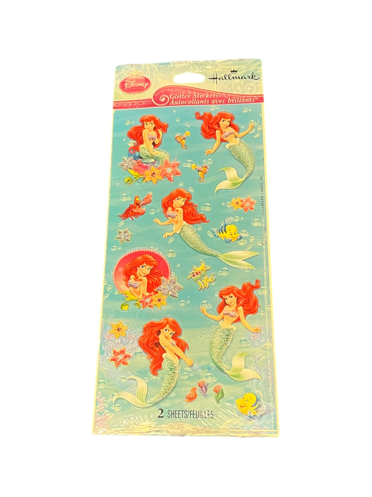 The Little Mermaid Glitter Stickeroni Stickers (Copy)