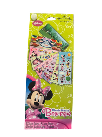 Minnie Mouse Bow-Tique Fan of Stickeroni Stickers