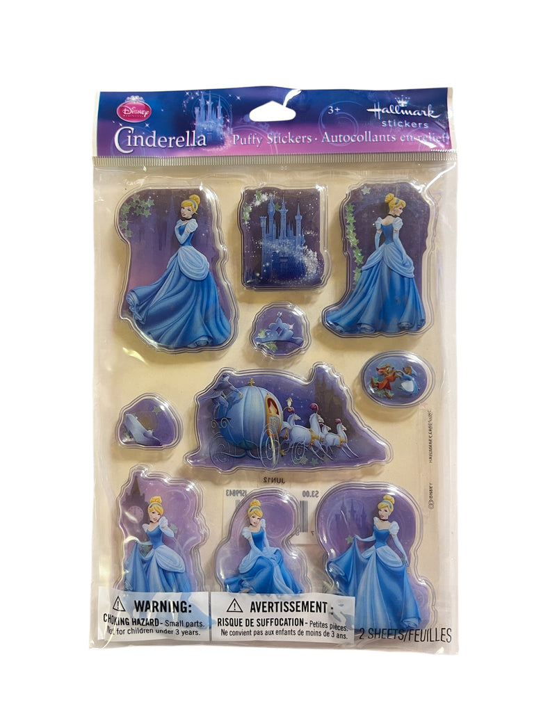 Cinderella Puffy Stickeroni Stickers