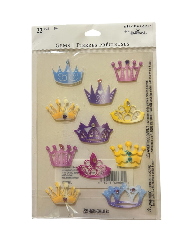 Crowns Gems Stickeroni Stickers