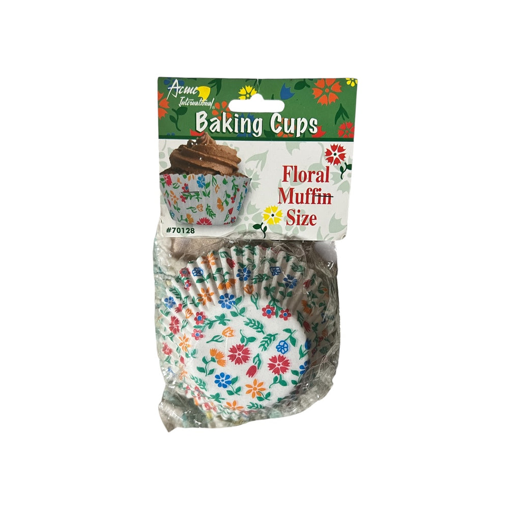 Floral Cupcake Liner Baking Cups