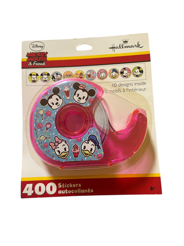 Disney Cuties Mickey Mouse & Friends Sticker Roll with Dispenser