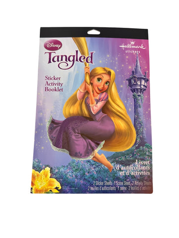 Disney Tangled Stickers Activity Booklet