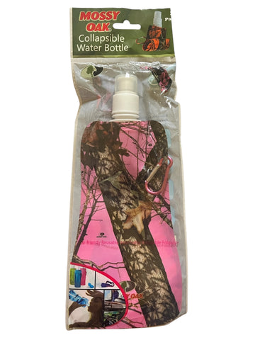 Havercamp Pink Camouflage Collapsible Water Bottle