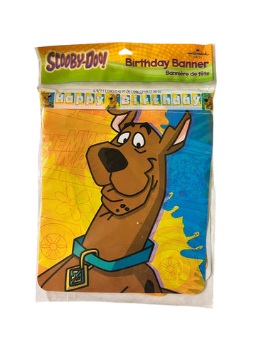 Scooby Doo Mod Mystery Hanging Banner
