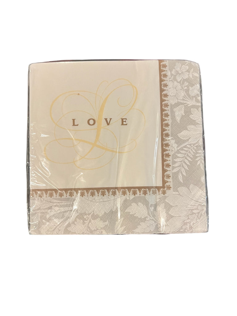 Wedding Elegance Love Luncheon Napkins