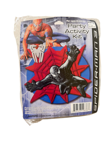 Spiderman Foam Scene Party Activity Kit - Makes 4