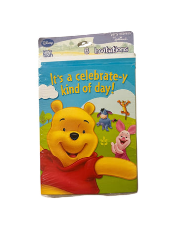 Disney Winnie the Pooh Party Invitations
