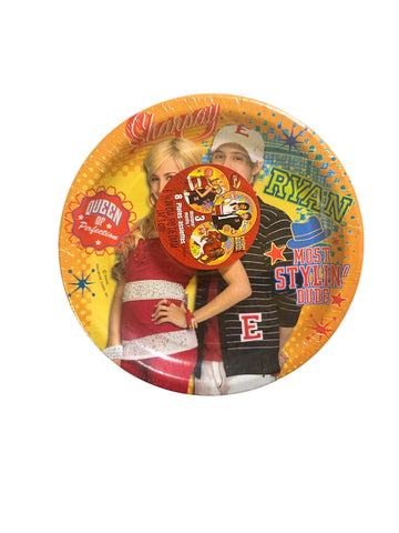 High School Musical Party Dessert Plates