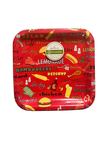 Backyard Barbecue Dinner Plates