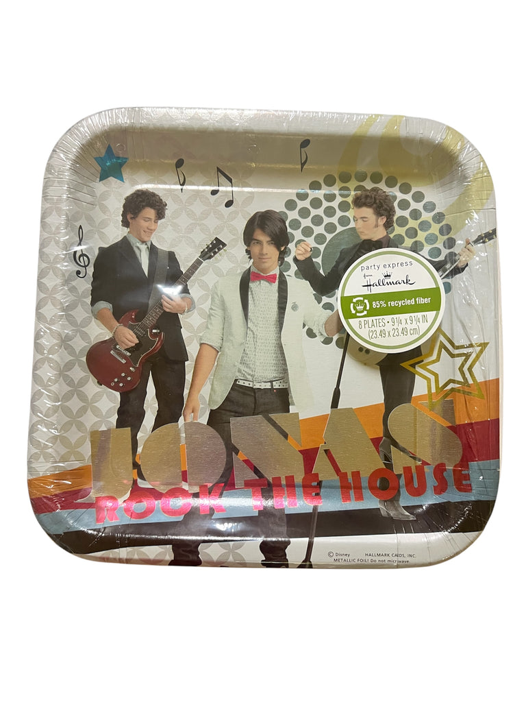 The Jonas Brothers Dinner Plates