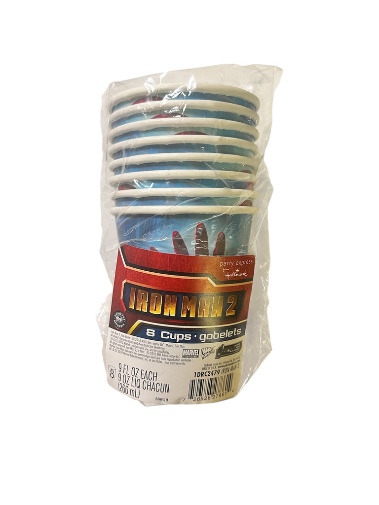 Marvel Avengers Iron Man Party Cups