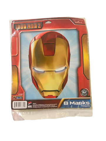 Marvel Avengers Iron Man 2 Party Masks