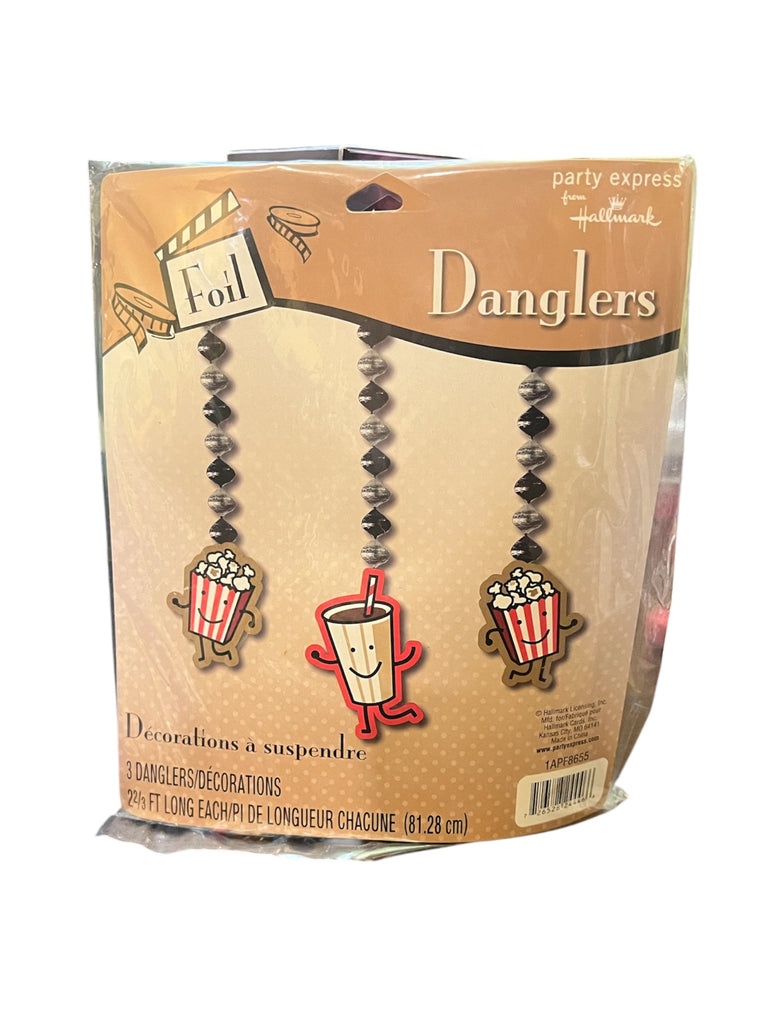 It's Showtime! Movie Night Party Dangling Decorations