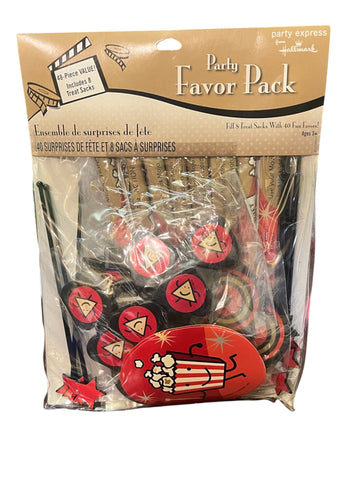 It's Showtime! Movie Night Party Favor Pack