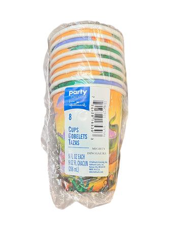 Mighty Dinosaur Party Cups