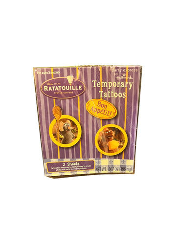 Disney Ratatouille Temporary Tattoos