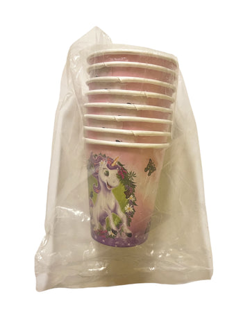 Enchanted Unicorn Party Cups