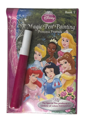 Disney Princess's Friends Magic Pen Painting Activity Book 1