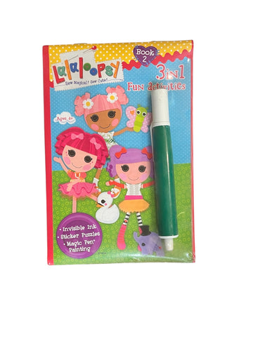 Lalaloopsy Sew Magical Sew Cute 3 in 1 Invisible Ink & More Fun Activity Book 2