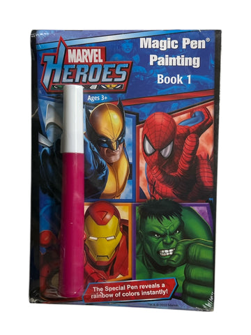 Marvel Avengers Heroes Magic Pen Painting Picture Book 1