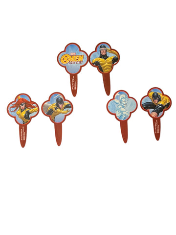 X-Men 1st Class Cupcake Flexi Picks