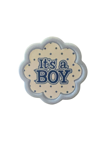12 It's a Boy Cupcake Rings