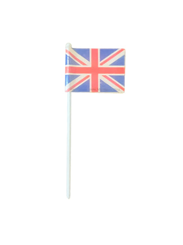 12 Union Jack Great Britain Flag Cupcake Picks
