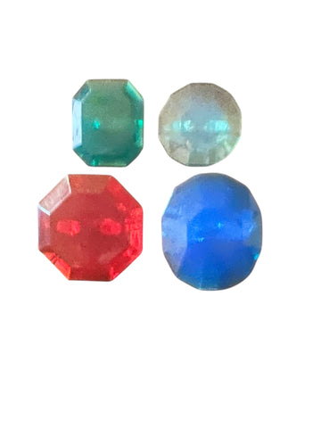 12 Gemstone Cupcake Rings