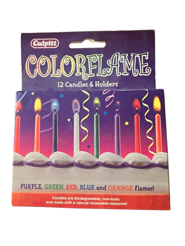 Colorflame Candles and Holders