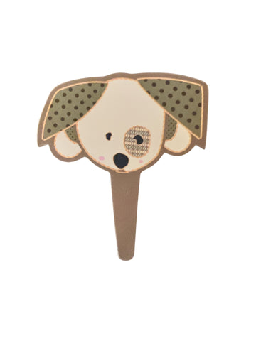 12 Puppy Dog Flexi Cupcake Picks