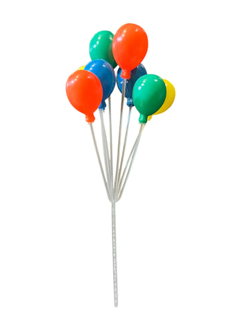 2 Mini-Balloon Cluster Cake & Cupcake Picks