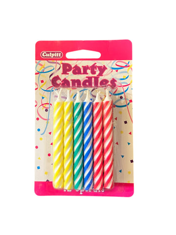 Primary Spiral Candle Set