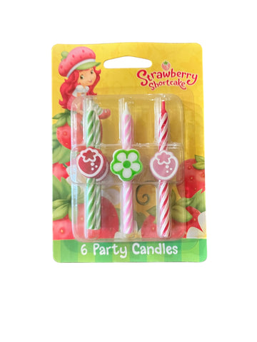 Strawberry Shortcake Icon Candles - Set 2