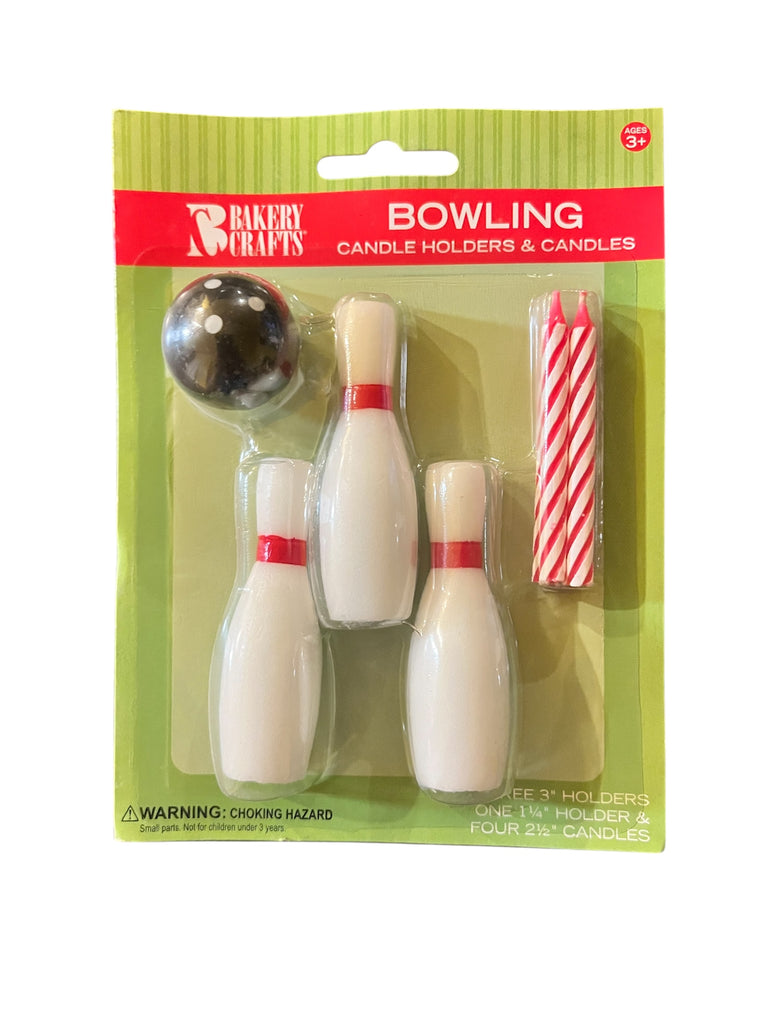 Bowling Candle Set
