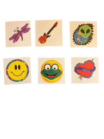 Temporary Tattoos Assortment