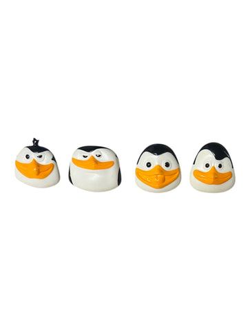 Penguins of Madagascar Cupcake Topper Rings - Set of 11