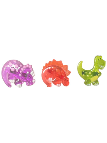 Cute Dino Cupcake Rings - Set of 15