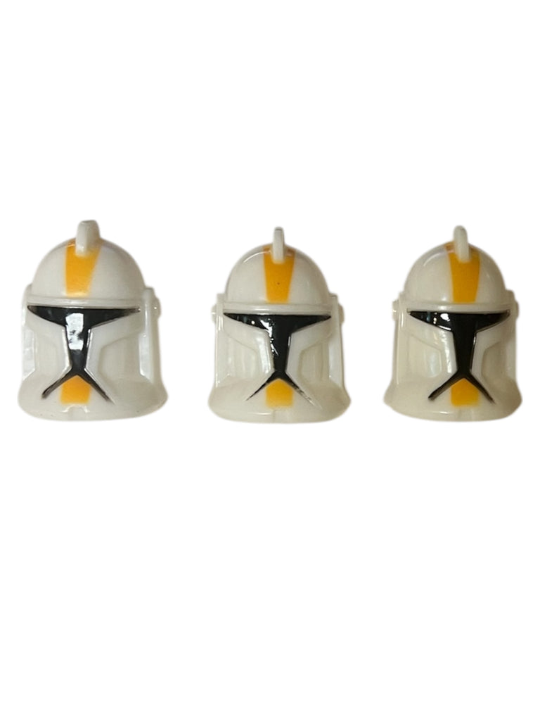 Star Wars Clone Wars Helmet Cupcake Topper Rings - Set of 3